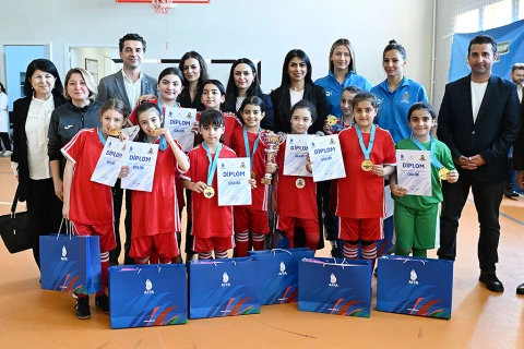 “Məktəbli Qızlar” turnirinə yekun vurulub - FOTO