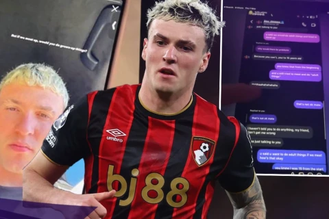 15 yaşlı qızla yazışan futbolçu komandadan kənarlaşdırdı