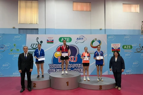 Stolüstü tennis üzrə Azərbaycan çempionatının qalibləri müəyyənləşib - FOTO