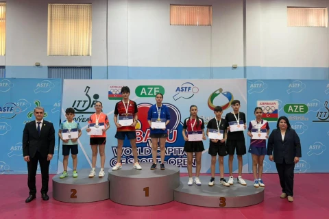 Stolüstü tennis üzrə Azərbaycan çempionatının qalibləri müəyyənləşib - FOTO