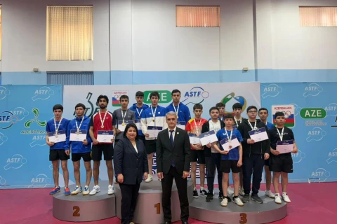 Stolüstü tennis üzrə Azərbaycan çempionatının qalibləri müəyyənləşib - FOTO