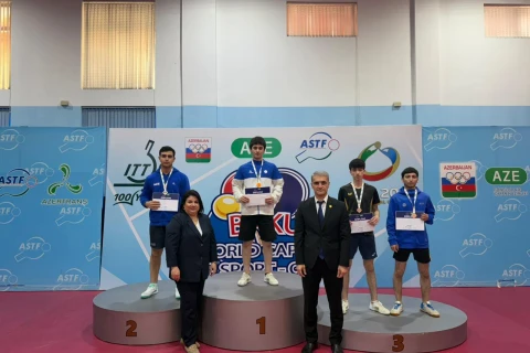 Stolüstü tennis üzrə Azərbaycan çempionatının qalibləri müəyyənləşib - FOTO
