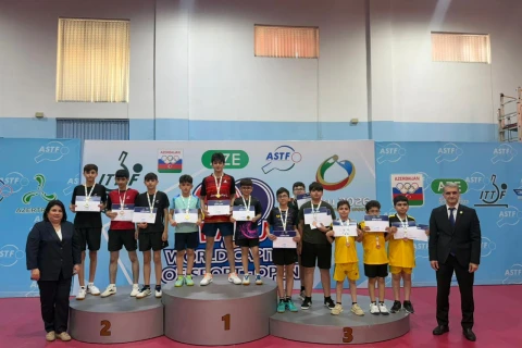 Stolüstü tennis üzrə Azərbaycan çempionatının qalibləri müəyyənləşib - FOTO