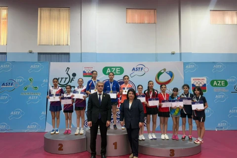 Stolüstü tennis üzrə Azərbaycan çempionatının qalibləri müəyyənləşib - FOTO