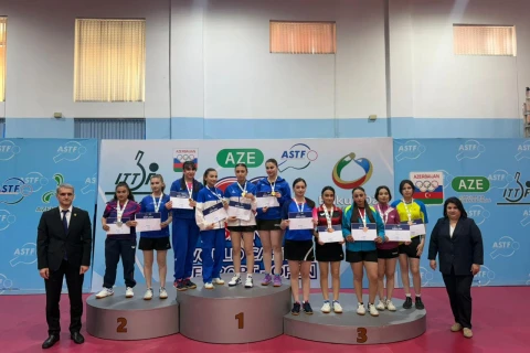 Stolüstü tennis üzrə Azərbaycan çempionatının qalibləri müəyyənləşib - FOTO