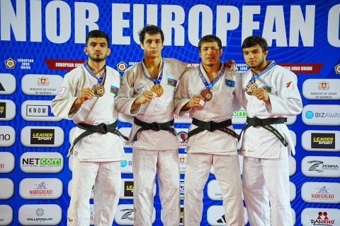 Cüdoçularımız Avropa Kubokunda 5 medal qazanıblar