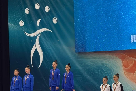 Azərbaycan gimnastları beynəlxalq turnirdə qızıl medal qazanıblar