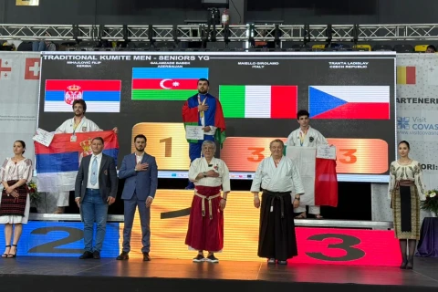 Karateçimiz Avropa çempionu oldu