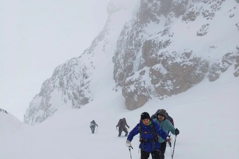 Heydər Əliyev zirvəsinə ənənəvi yürüş təşkil olunub - FOTO