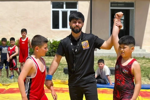 Ulu Öndər Heydər Əliyevin xatirəsinə güləş yarışları keçirildi - FOTO