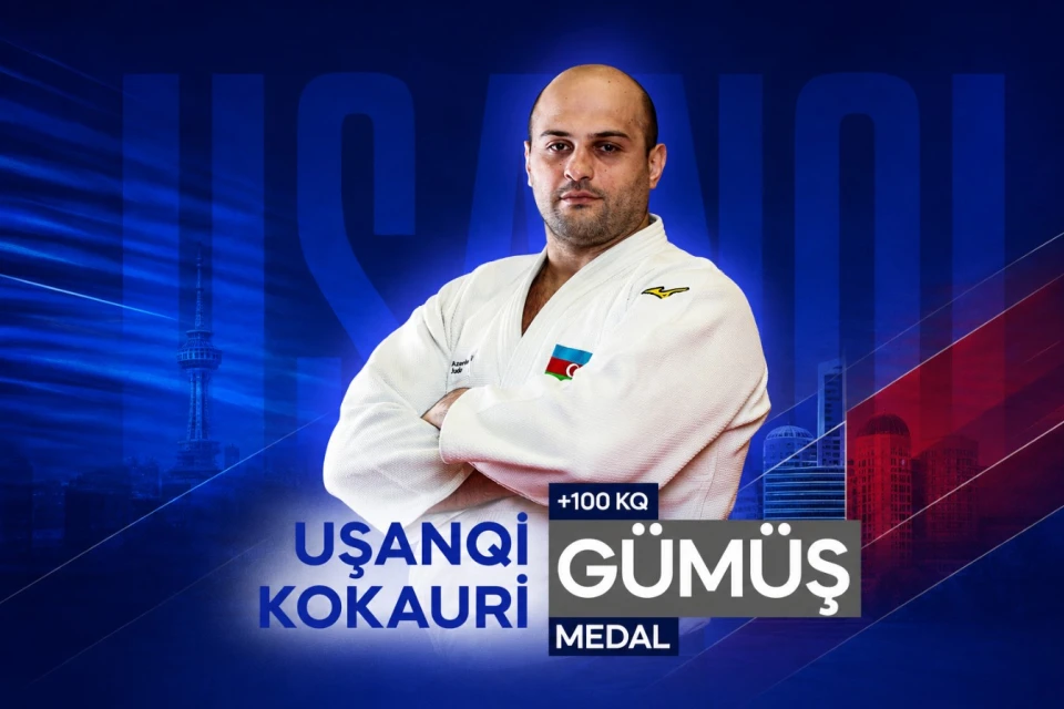 Kokauri Astanada gümüş medal qazandı - YENİLƏNİB + VİDEO