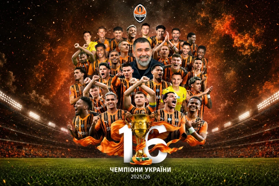 Arda Turan Ukraynada tarix yazdı: “Şaxtyor” çempion oldu - VİDEO