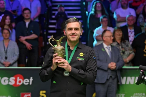 Ронни О'Салливан стал чемпионом мира по снукеру среди ветеранов