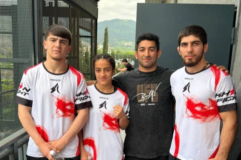 Azərbaycanlı MMA döyüşçüləri beynəlxalq turnirdə fərqləndilər - FOTO
