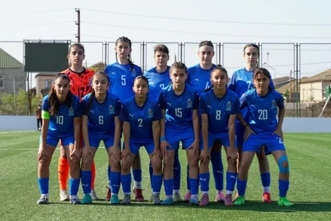 U-16 qızlardan ibarət yığmamız turnirdə son oyununu keçirəcək