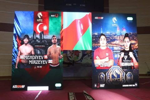 İdmançılarımız MMA üzrə peşəkar döyüş gecəsində uğurla çıxış ediblər
