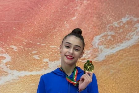 Azərbaycan bədii gimnastları beynəlxalq turnirdə üç medal qazanıblar - FOTO