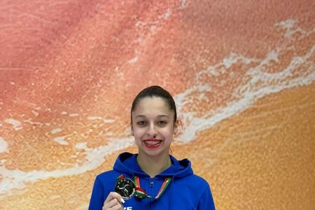Azərbaycan bədii gimnastları beynəlxalq turnirdə üç medal qazanıblar - FOTO