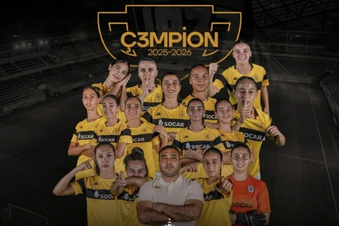 “Neftçi”nin qızlardan ibarət komandası üçüncü dəfə çempiondur