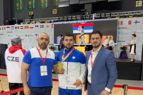 Fudokan karateçilərimiz Avropa birinciliyində uğurlu çıxış ediblər