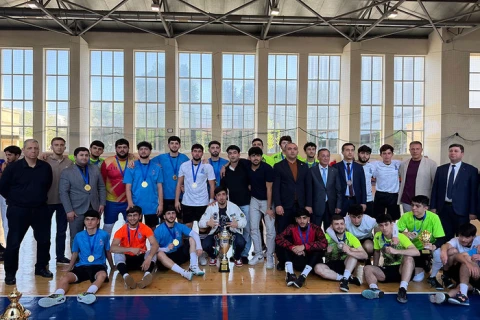 AFFA və İnşaat Universitetinin təşkilatçılığı ilə futzal turniri keçirilib - FOTO