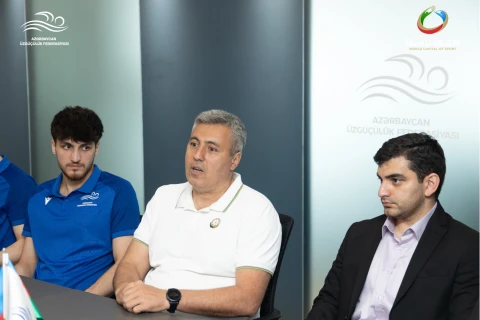 ASF-nin vitse-prezidenti üzgüçülük üzrə milli komanda ilə görüşüb