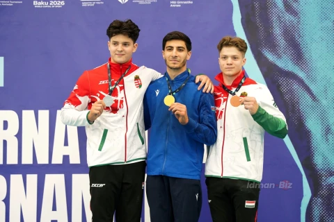 Азербайджанские гимнасты завоевали пять медалей на турнире AGF Trophy