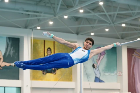 Azərbaycan gimnastları “AGF Trophy” turnirində daha iki medal qazanıblar