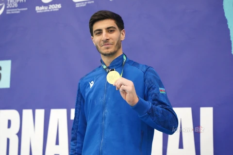 Azərbaycan gimnastları “AGF Trophy”ni 17 medalla başa vurublar