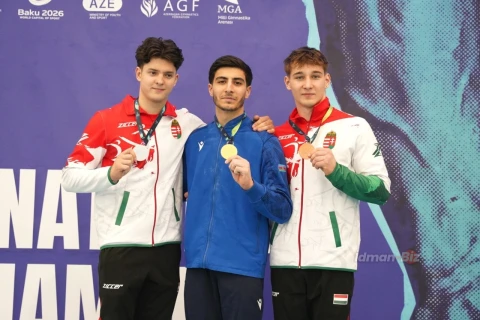 Azərbaycan gimnastları “AGF Trophy”ni 16 medalla başa vurublar