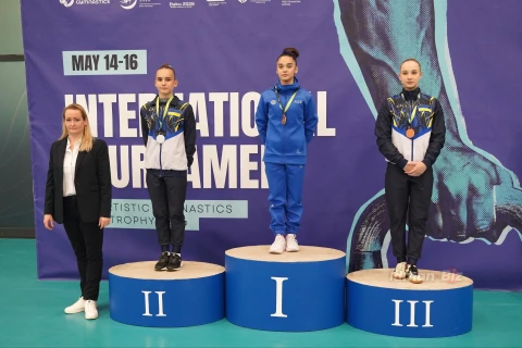 Azərbaycan gimnastları “AGF Trophy”ni 16 medalla başa vurublar