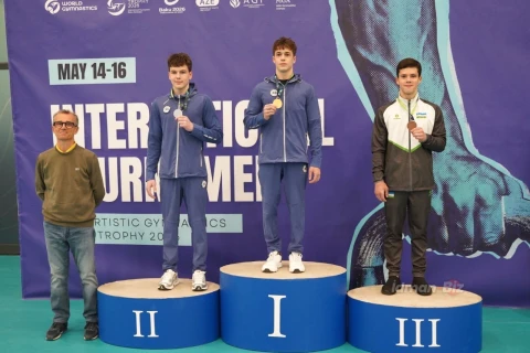 Azərbaycan gimnastları “AGF Trophy”ni 16 medalla başa vurublar