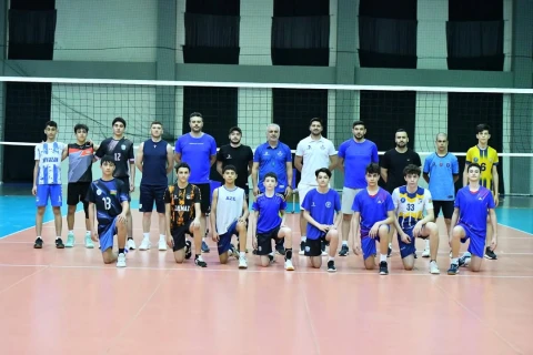 В Шеки стартовал сбор юных волейболистов Азербайджана