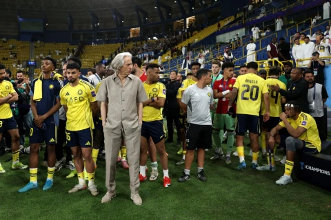 Ronaldu finalda məğlub olduqdan sonra mükafatlandırma mərasiminə qatılmayıb