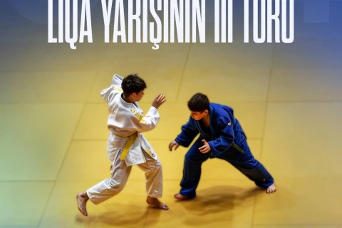 Cüdo üzrə U-14 Liqa yarışının üçüncü turu keçiriləcək
