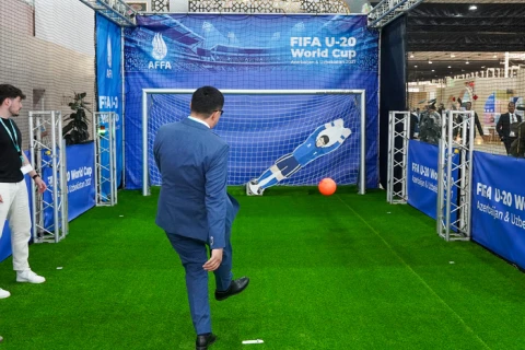 AFFA-nın interaktiv stendi WUF13-də diqqət mərkəzində - FOTO/VİDEO