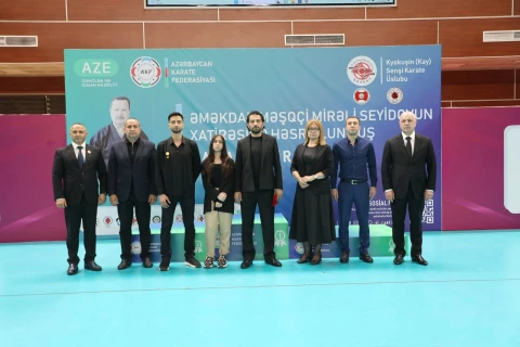 Mirəli Seyidovun xatirəsinə həsr olunan karate turniri başa çatıb