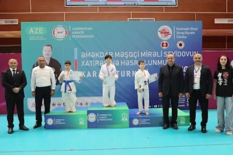 Mirəli Seyidovun xatirəsinə həsr olunan karate turniri başa çatıb