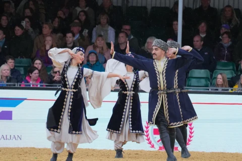 Qarabağ atları Vindzorda yenidən alqışlandı - FOTO