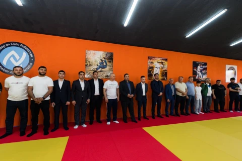 Mehdiabadda yeni cüdo zalı istifadəyə verilib - FOTO