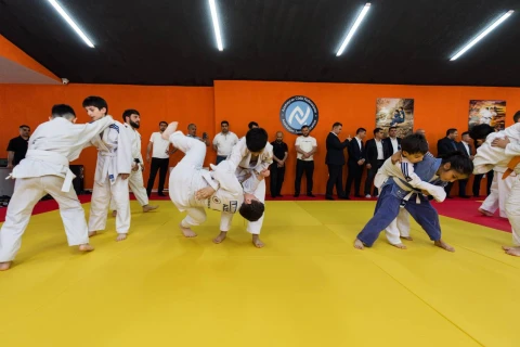 Mehdiabadda yeni cüdo zalı istifadəyə verilib - FOTO
