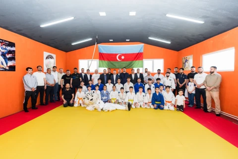 Mehdiabadda yeni cüdo zalı istifadəyə verilib - FOTO