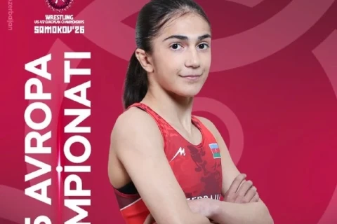 Азербайджанская спортсменка вышла в финал чемпионата Европы по борьбе