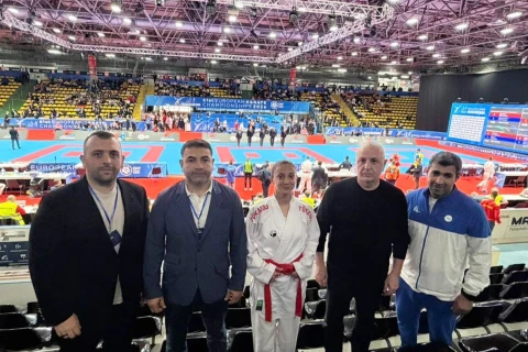 Азербайджанская каратистка Медина Садыхова вышла в финал чемпионата Европы
