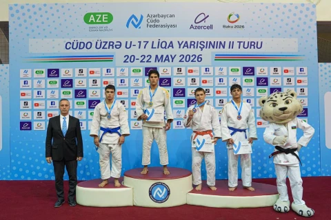 Cüdo üzrə U-17 yeniyetmələr arasında Liqa yarışının ikinci turu start götürüb