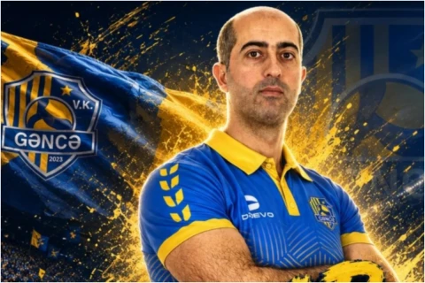 “Gəncə” voleybol klubu məşqçi ilə müqaviləni yenilədi