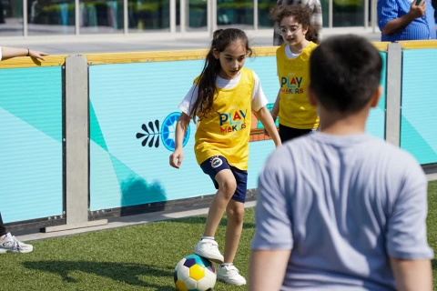 WUF13-də AFFA-dan ikinci minifutbol meydançası - FOTOREPORTAJ