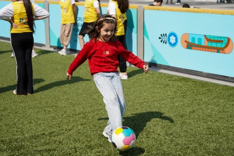 WUF13-də AFFA-dan ikinci minifutbol meydançası - FOTOREPORTAJ
