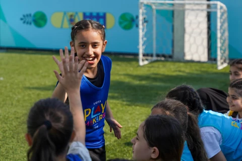 WUF13-də AFFA-dan ikinci minifutbol meydançası - FOTOREPORTAJ