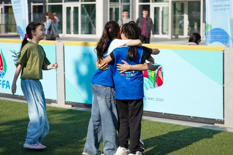WUF13-də AFFA-dan ikinci minifutbol meydançası - FOTOREPORTAJ